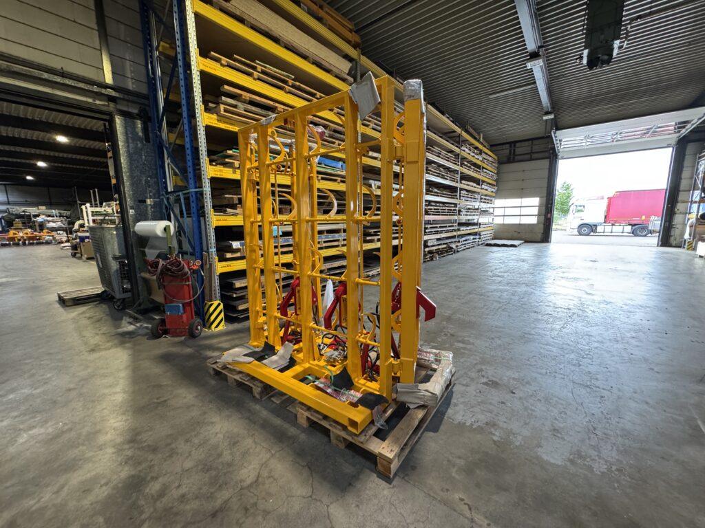 Balenklem KM4 met klapframe voor vier balen