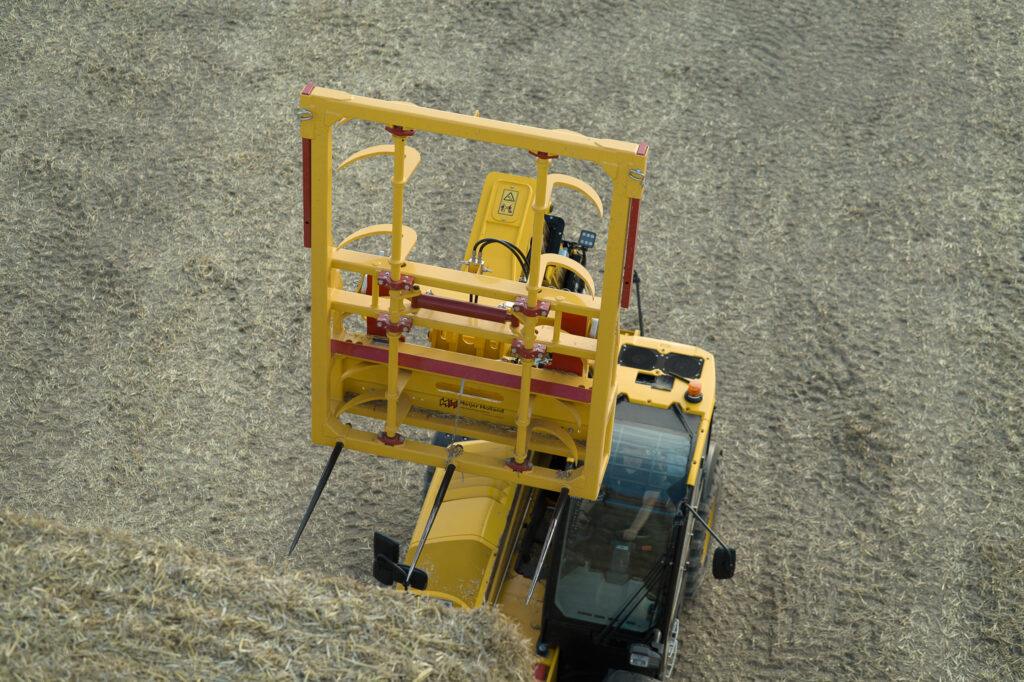 Fred 3 4 Heavy Duty Ballengreifer gebraucht für Stroh und Heuballen Meijer Holland